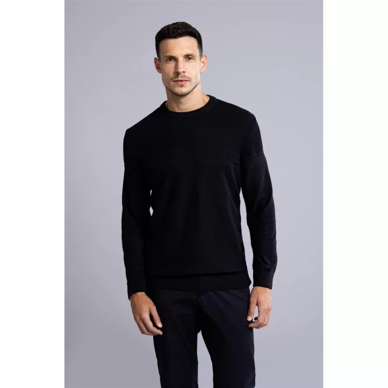Tricot Gola Careca – Preto