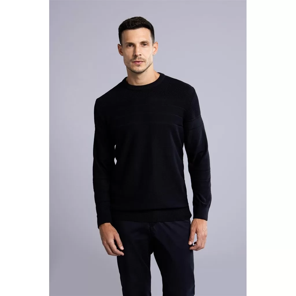 Tricot Gola Careca – Preto