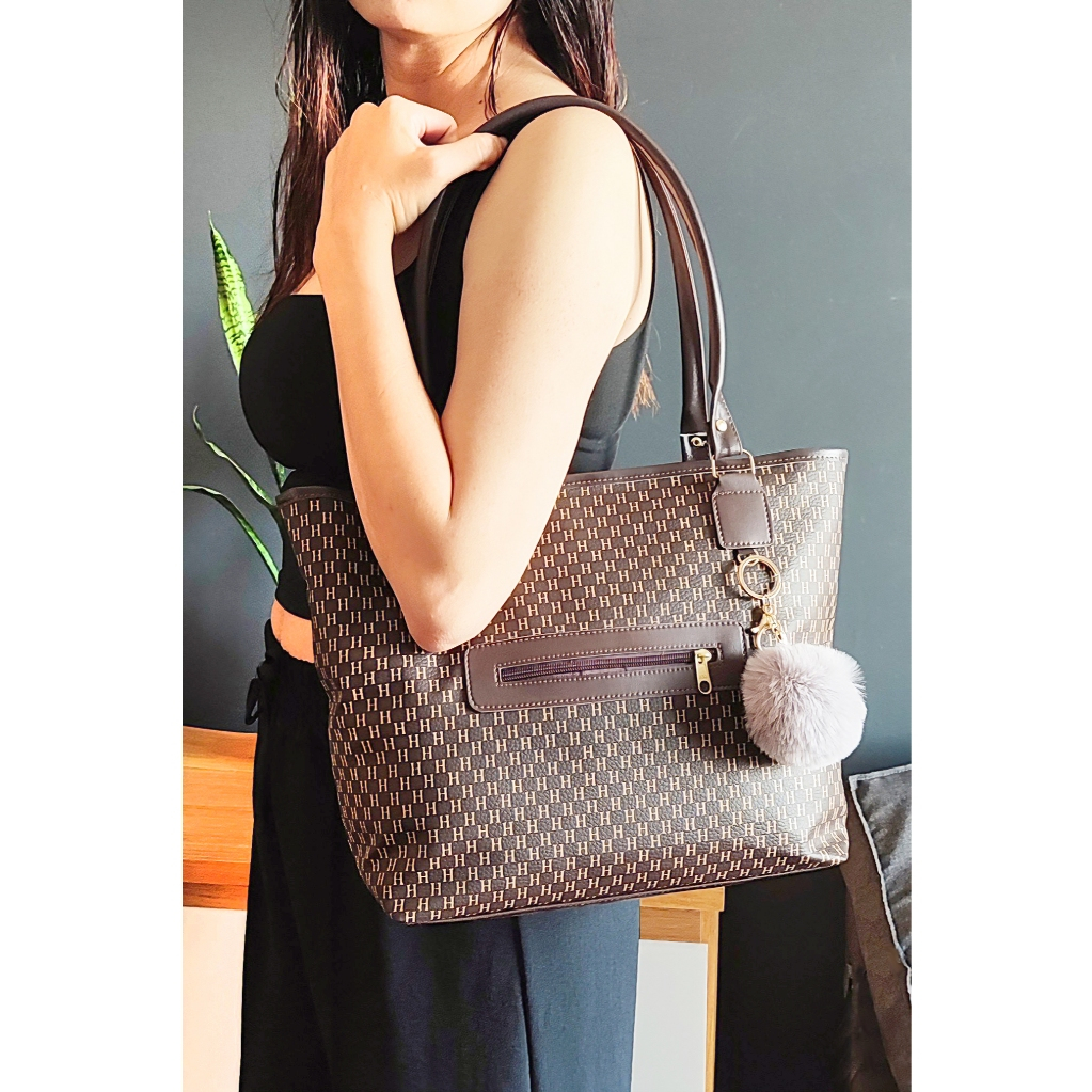 Bolsa Feminina Grande De Ombro De Lado para Faculdade Trabalho Passeio