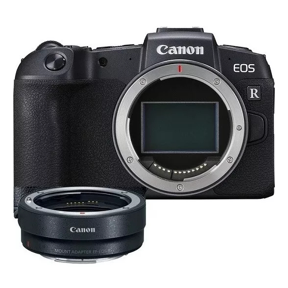 Câmera Canon Mirrorless EOS RP Corpo + Adaptador 