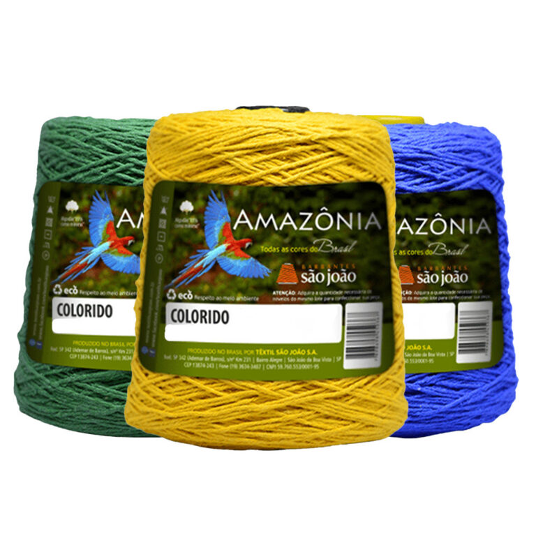 Barbante Amazônia Fio N°6 400 Metros / 400 Grama