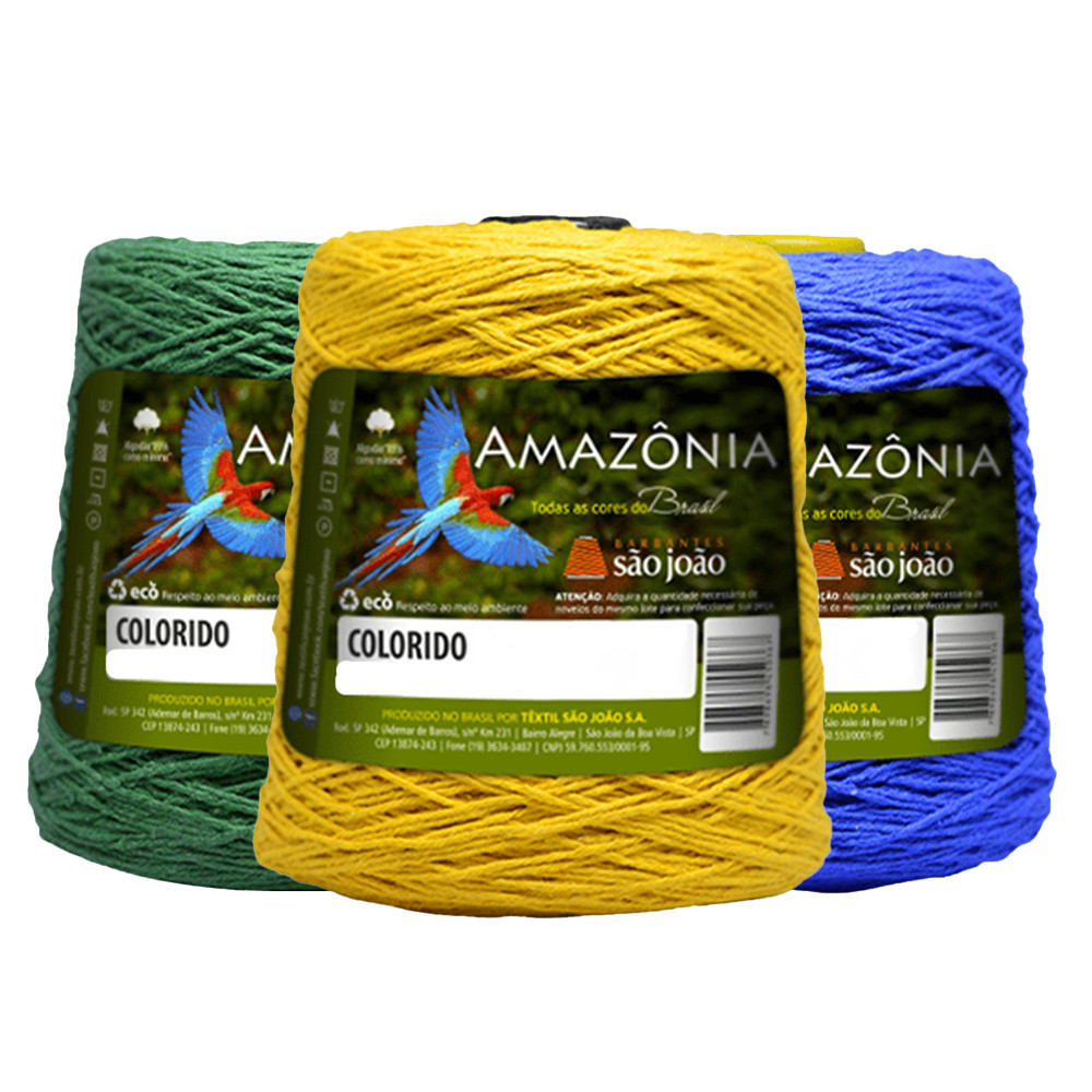 Barbante Amazônia Fio N°6 400 Metros / 400 Gramas – São João