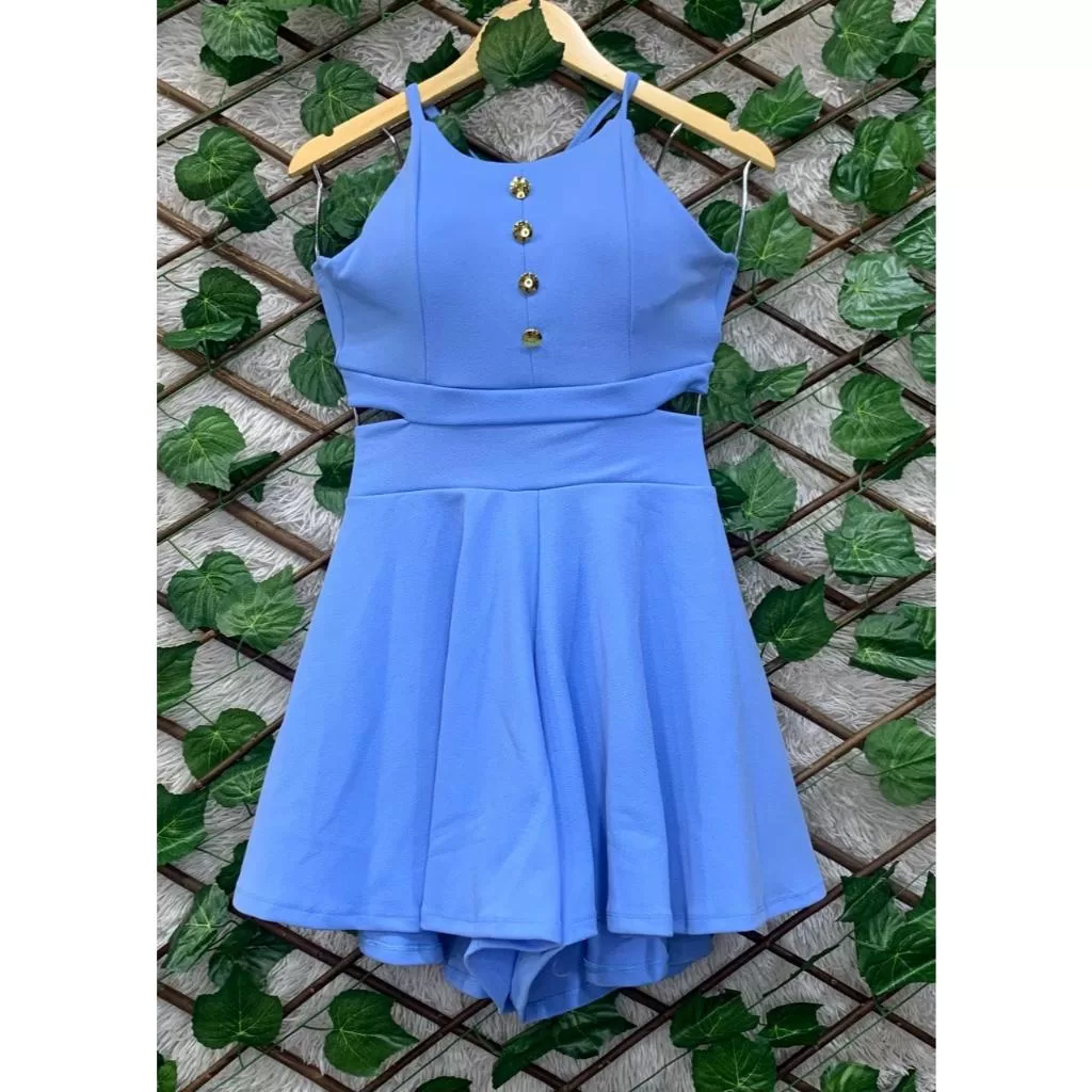 MACAQUINHO CHORT RODADO COM DETALHE TAMANHO UNICO