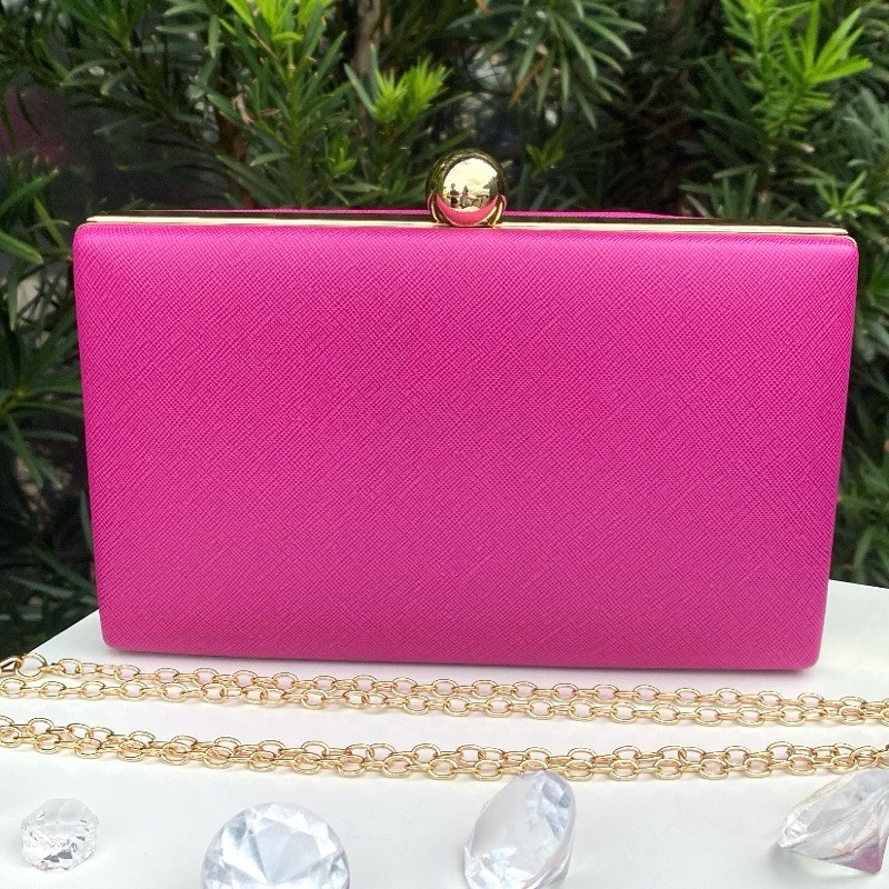 Bolsa Clutch Fúcsia