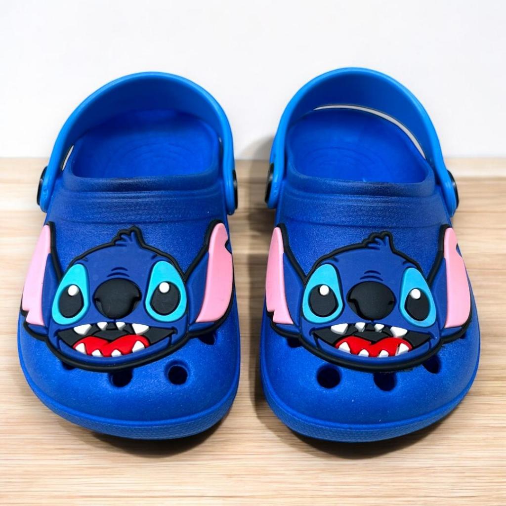 Babuche Sandalia Infantil Menino Stitch Leve Confortavel Delicado Antiderrapante