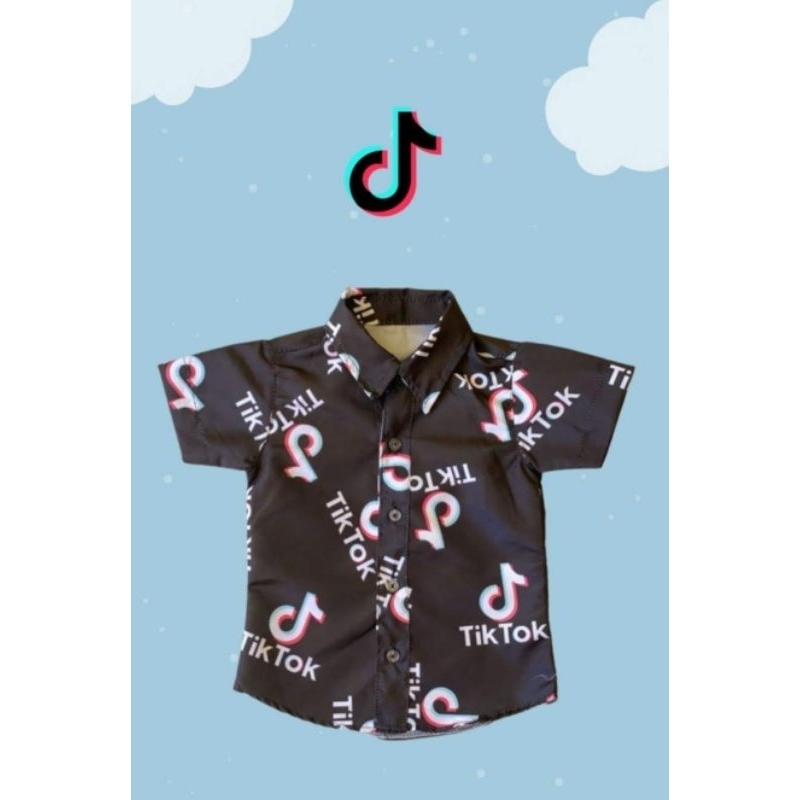 camisa social tik tok tam 2.3 anos