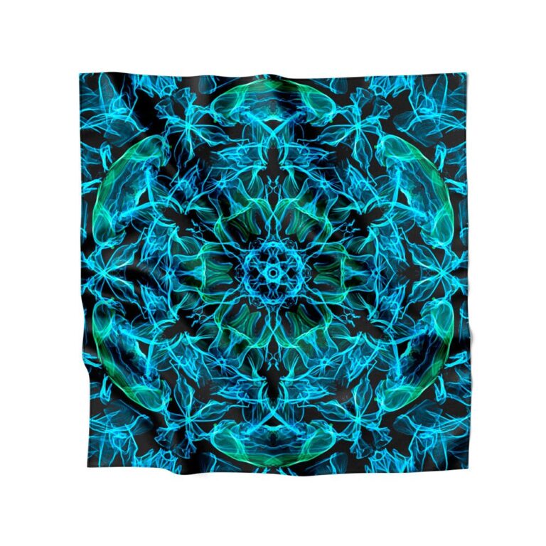 Lenço de Cetim 90x90cm Várias Amarrações Tend