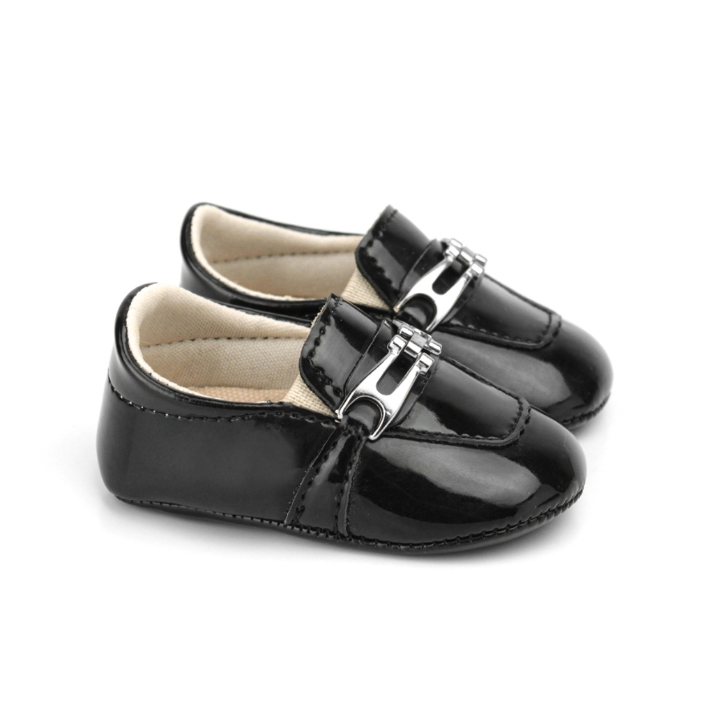 Sapatinho Bebê Social Gravata Para Apresentaçâo Batizado