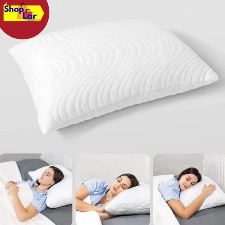 Kit 4 Travesseiro Fibra de Bambu Alto Firme Tradic