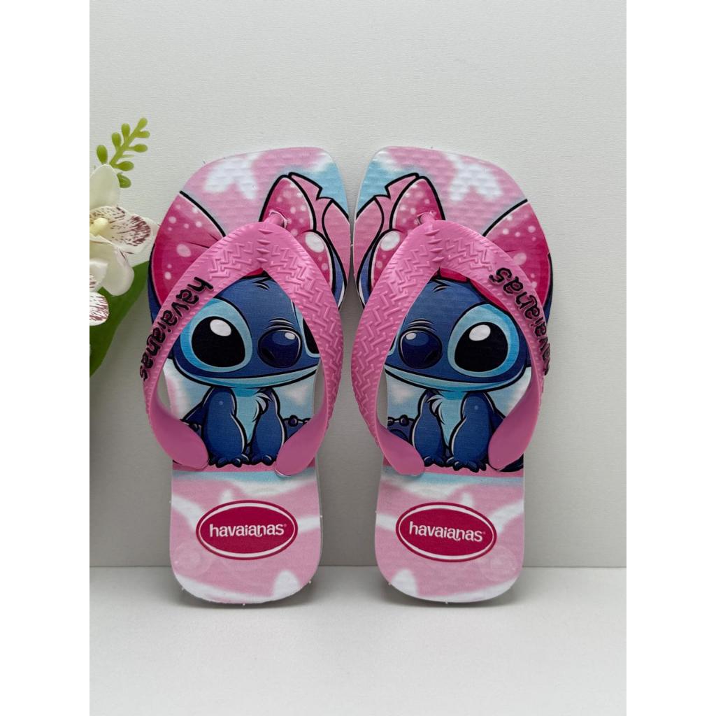 Chinelo Stiich feminino infantil personagem