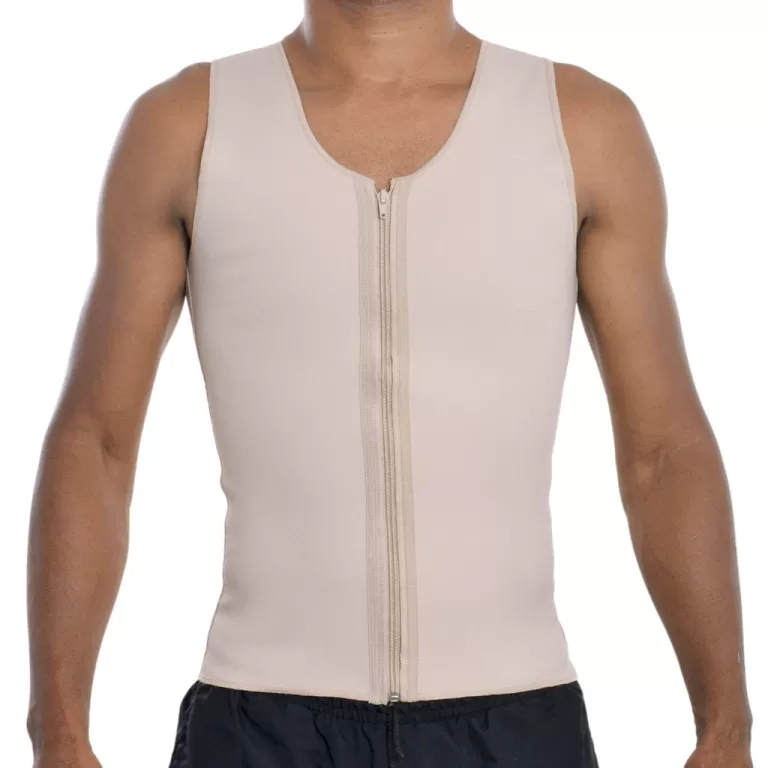 Cinta Masculina de Compressão com Zíper Esbelt.