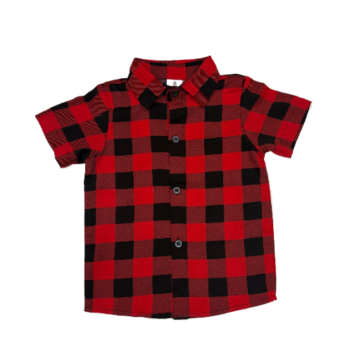 camisa xadrez infantil festa junina CURTA