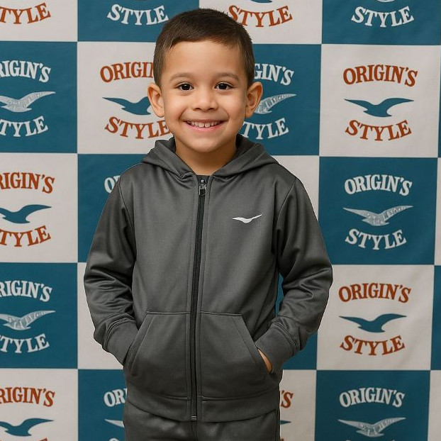 Jaqueta Chimpa Infantil S/ Capuz Origins