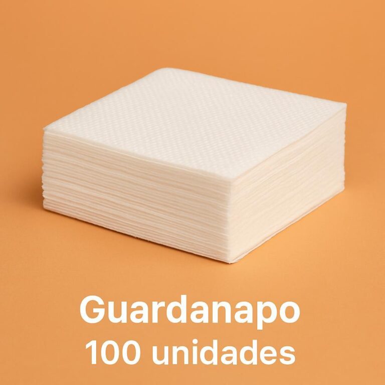 500 Guardanapos de Papel 18x20cm [Pacotes com 100 