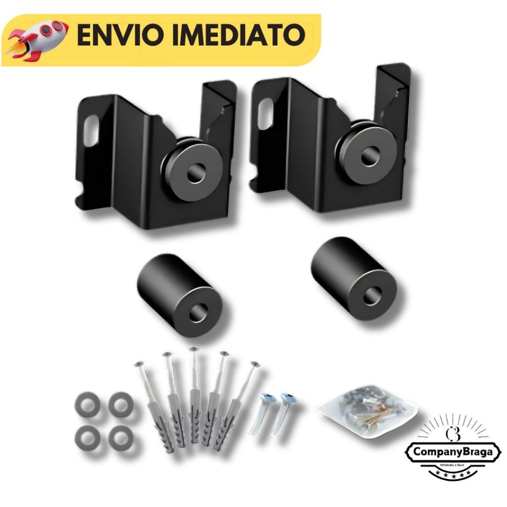 Suporte Universal Fixo Smart TV LED LCD 4K Parede E Painel 10 24 32 43 50 55 60 75 80 100 Polegadas