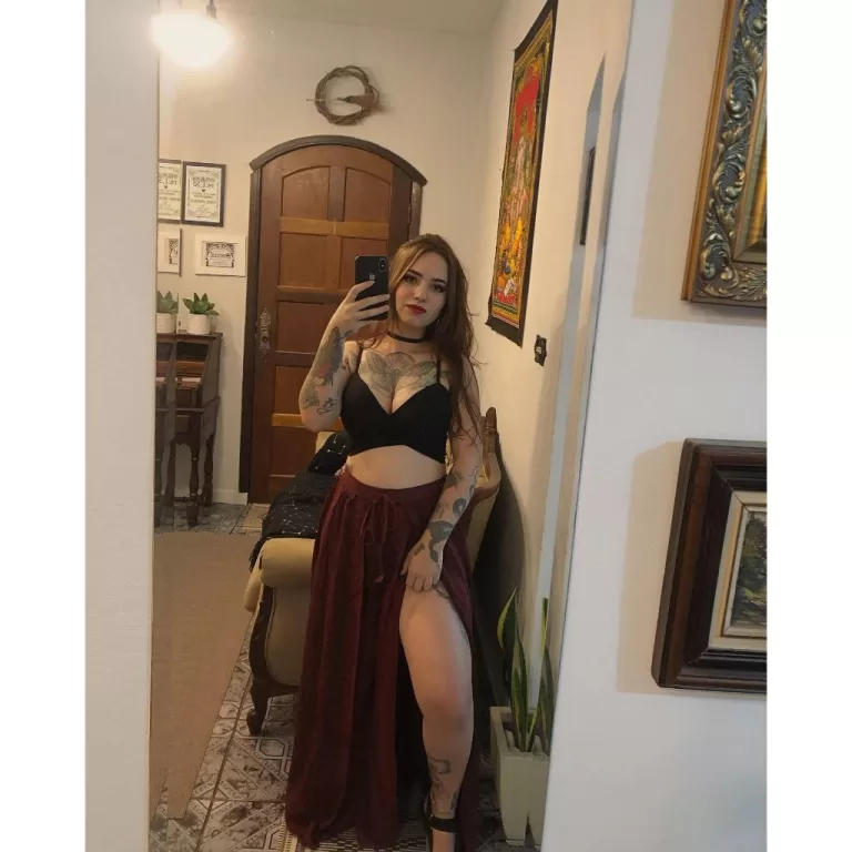 Calça Pantalona Indiana com Fendas Aberta