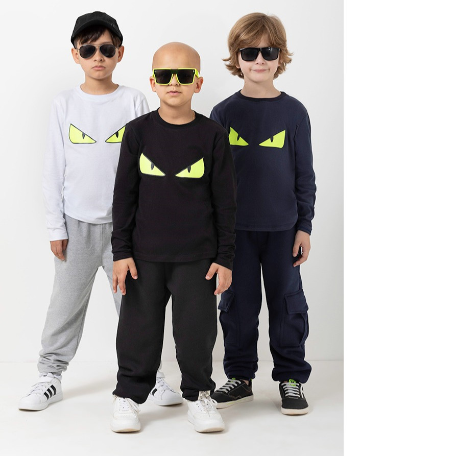 Blusa manga longa modinha menino meia estação