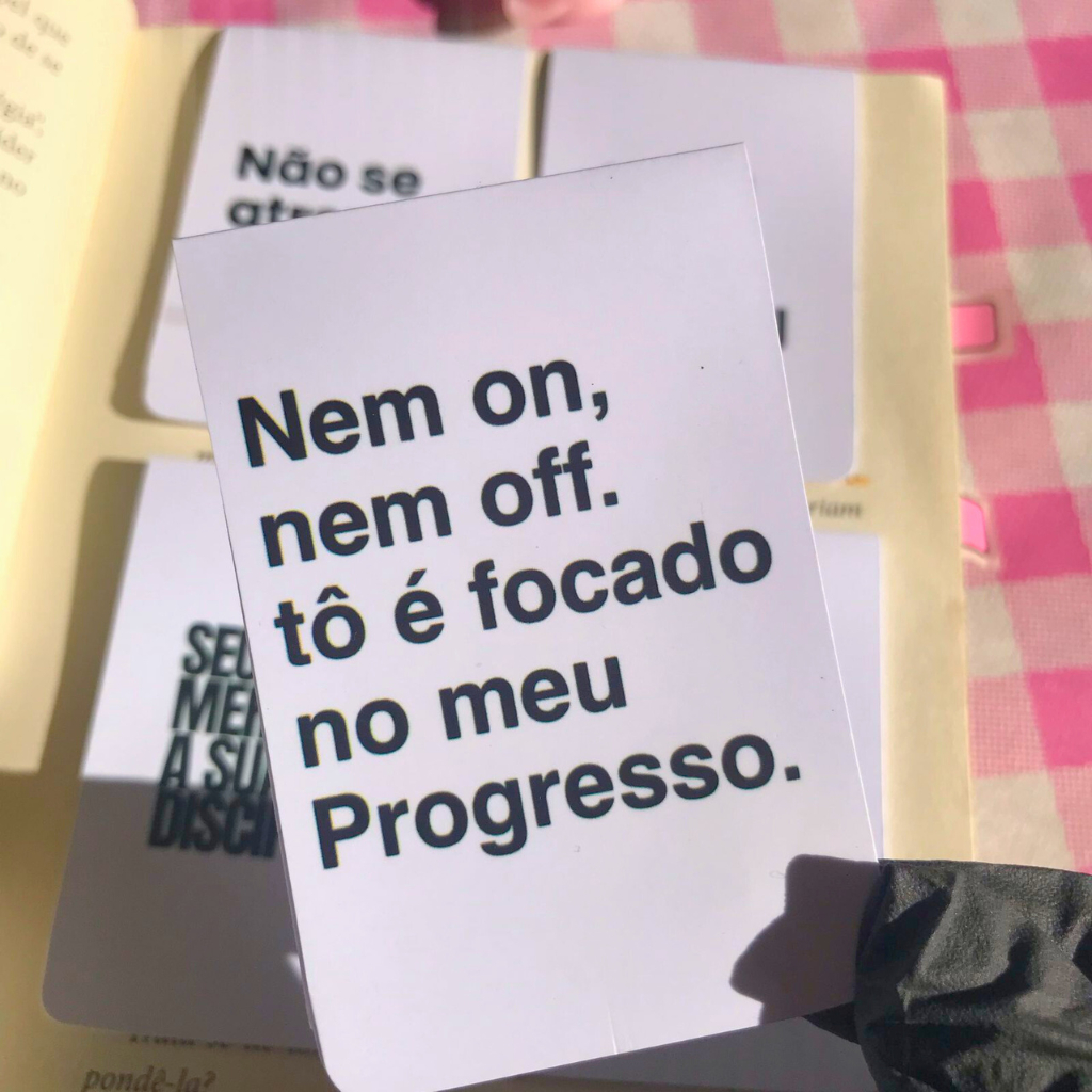 Kit 5 Marcadores de Páginas Magnéticos Motivacional