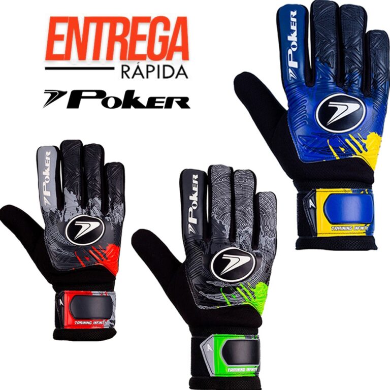 Luva Goleiro Futebol Poker Training Infinity Adult