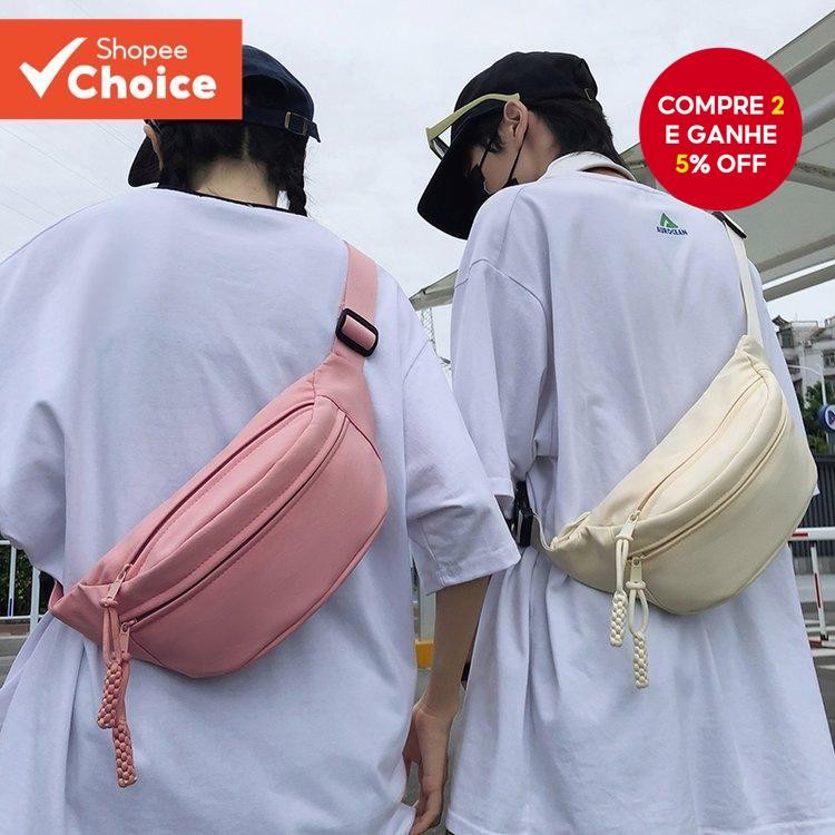 2025 Trendy Crossbody Sling Bag Pacote De Cintura 