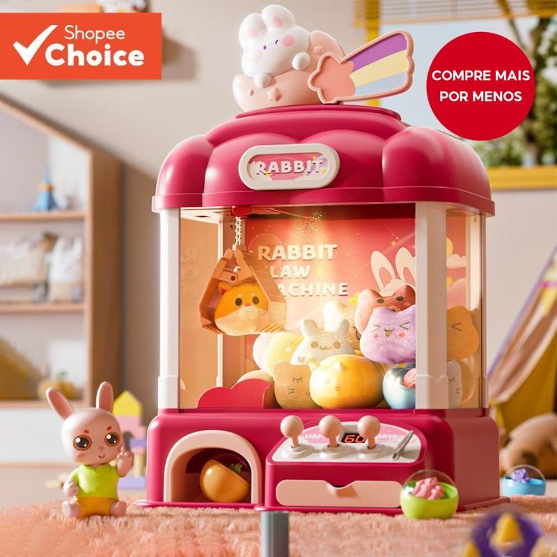 21pcs Crianças Garra Mchine Brinquedos Grande Máquina De Boneca Para Presentes De Aniversário