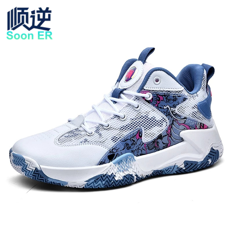Tênis para Basquete Sapatos de Basquete Masculino Feminino Esportivo Tênis de Vôlei botas Basketball