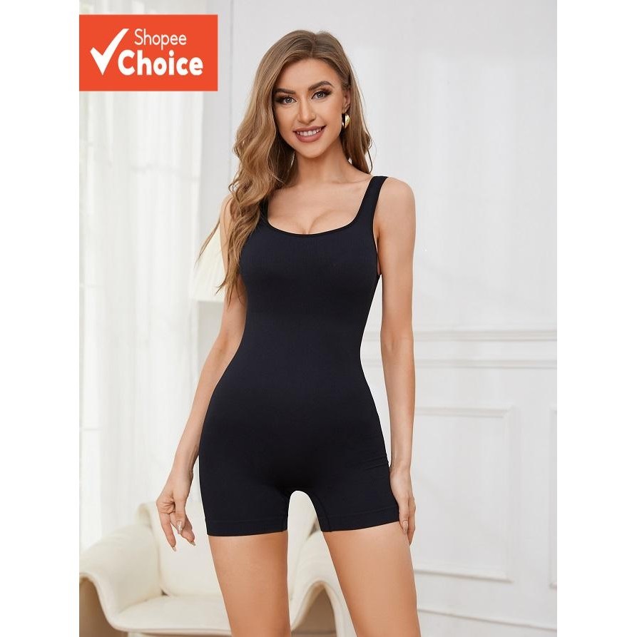 Body Modelador Sem Costura , Feminino Para Levantamento De Quadril Com Busto Completo