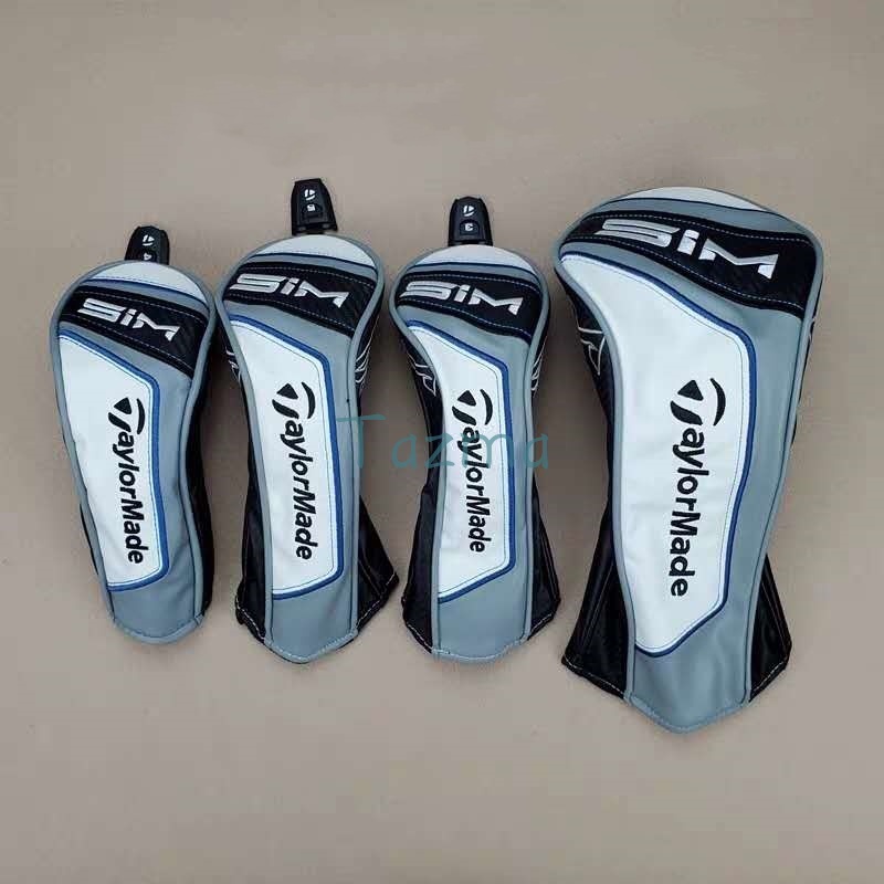 Taylormade sim max golf club driver fairway Madeira Híbrida ut headcover Proteção Da Cabeça Do Taco