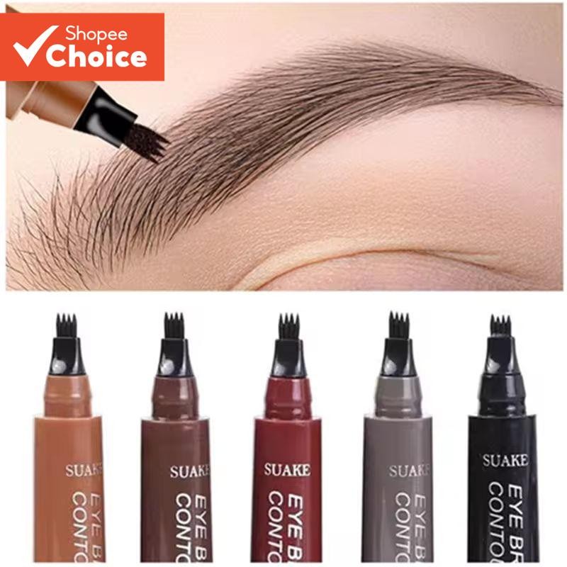 Lápis De Sobrancelha Líquido À Prova Dágua De 5 Cores , De Longa Duração , Definição Natural , Maqui