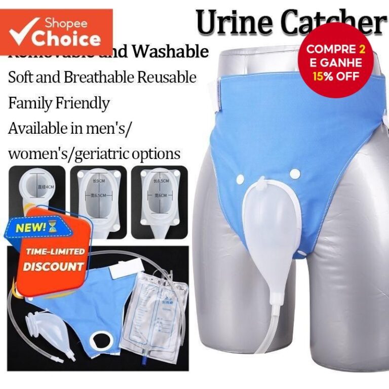 Calcinha Para Incontinência Com Bolsa Coleta De U