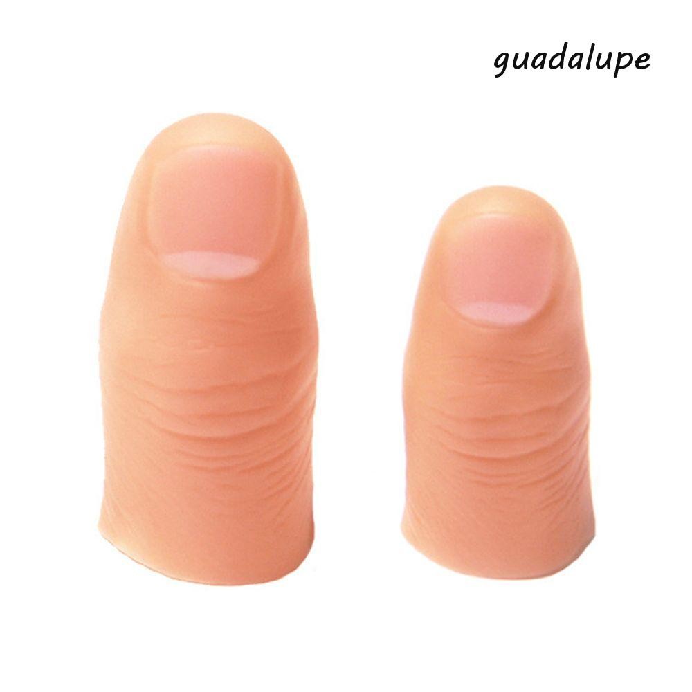 GUADALUPE Fake Finger Magican Presentes Mágicos De Dedo Mágico Acessório De Ponta De Polegar Falsos