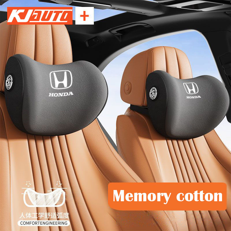 Ergonomics  Honda Memória Algodão Para O Encosto De Cabeça Do Assento Carro Acessórios De Decoração