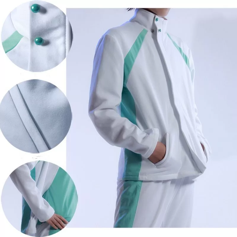 Aoba Johsai Haikyuu High School Uniformes Vestuário Esportivo Cosplay Casaco De Calças