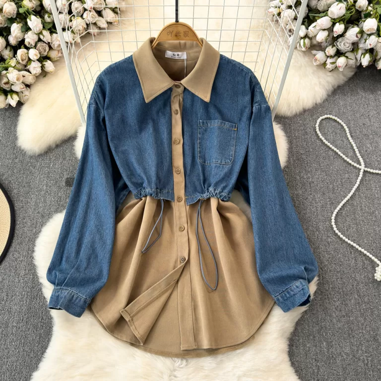 Spring/Summer Coreano Fashion Vintage Casual Elás