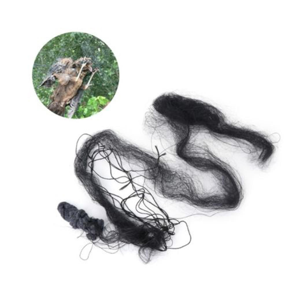 [Estoque Pronto] 4m/6m/8m Rede Preta Anti-Pássaros Protetora Reutilizável Para Plantas Vegetais Árvo
