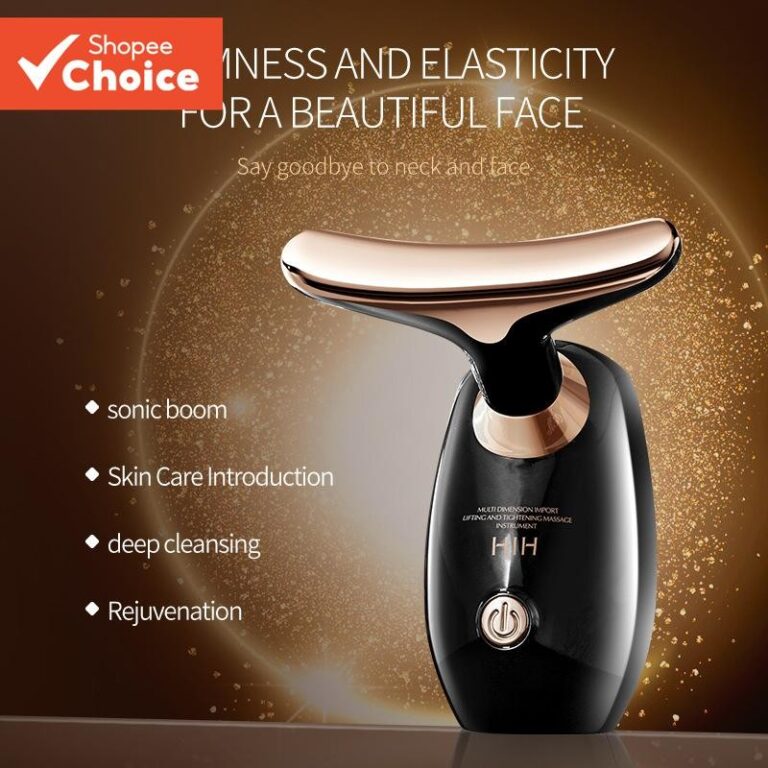(Bateria AAA) Massageador De Pescoço Facial Port