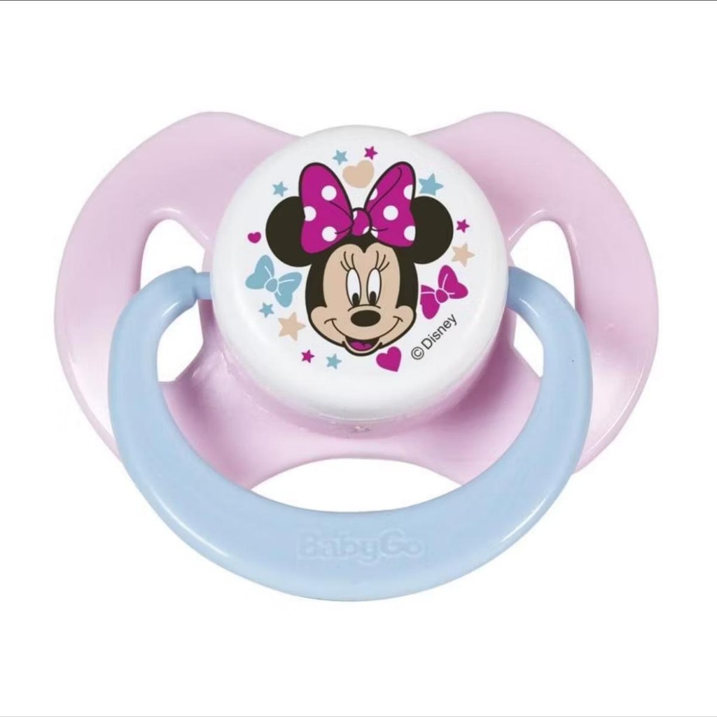 Chupeta Para Bebê Pepeta  Minnie ou Gatinha c/ Capuz Bico Orto Silicone Tamanho 2