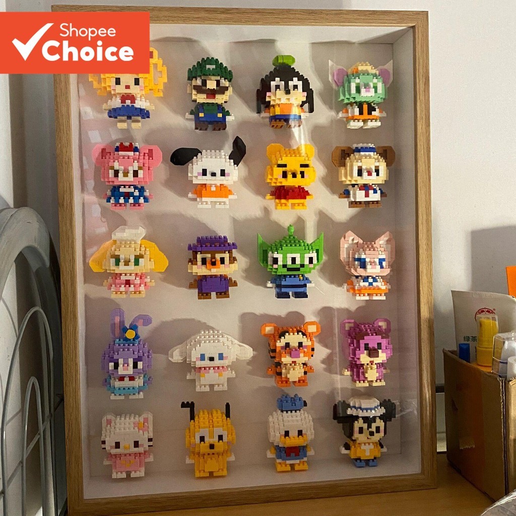 Mini Blocos De Construção , Figuras Compatíveis Com LEGO Blind Box E Kit De Montagem De Desenhos Ani