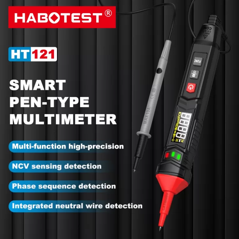 HABOTEST HT121 Tipo Caneta Multímetros Digitais 6