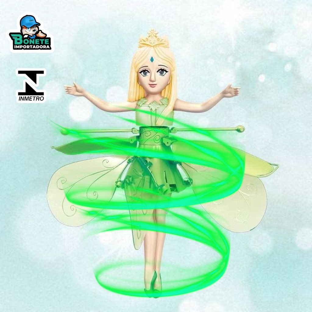 Fada Mágica Voadora com Sensor de Movimento – Brinquedo Diversão Garantida