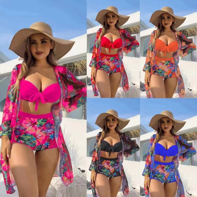 Conjunto Biquíni (3 Peças) Com BOTTOM E Linha) +