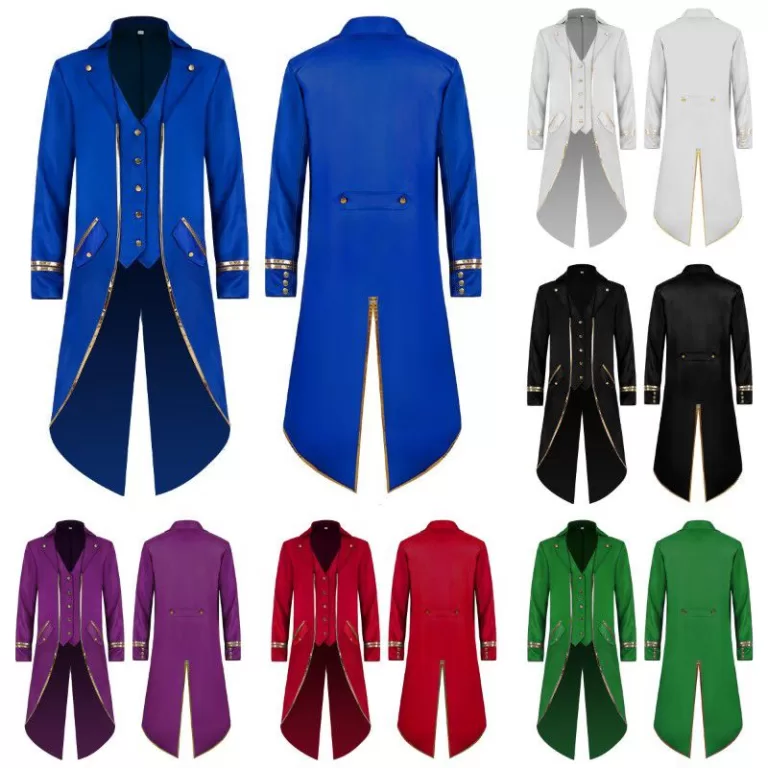 Steampunk Longo Retro Tailcoat Smoking Príncipe M