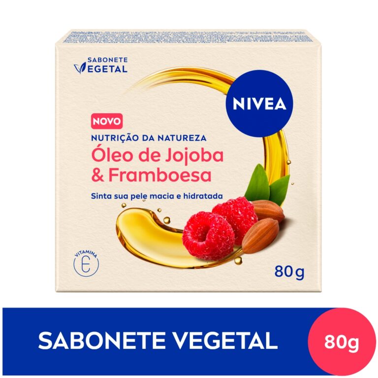 NIVEA Sabonete Jojoba E Framboesa 80g