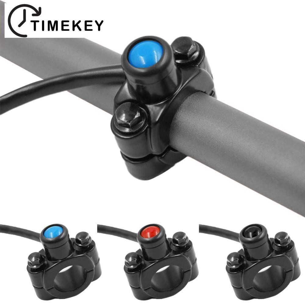 TKEY 22mm 7/8  Interruptor De Motocicleta Com Barra De Direção Buzina Farol Estroboscópio Botão Mome
