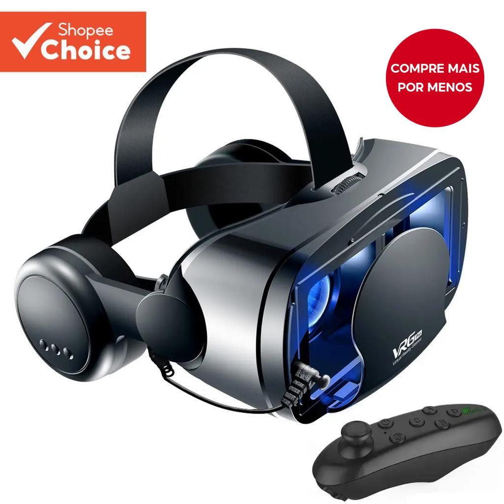 3D VR Fone De Ouvido Inteligente Realidade Virtual Óculos Capacete Para Smartphones Lentes De Telefo