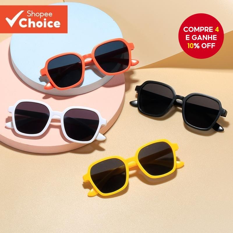 Óculos De Sol Modernos Com Proteção UV Para Meninos E Meninas  Moda Infantil Antirreflexo