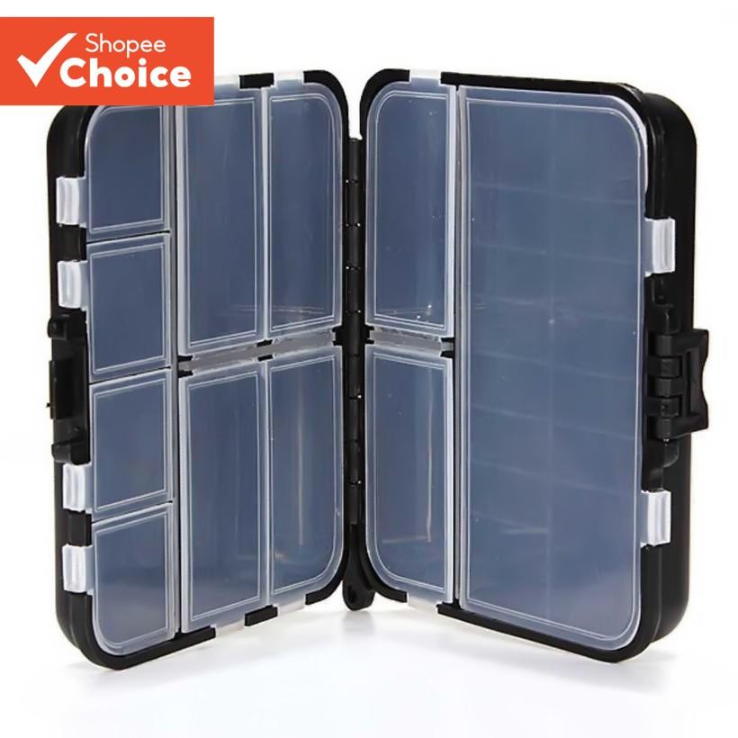 Equipamento De Pesca Portátil B Boi Plástico Isca Gancho Armazenamento Caso Organizar r Recipiente