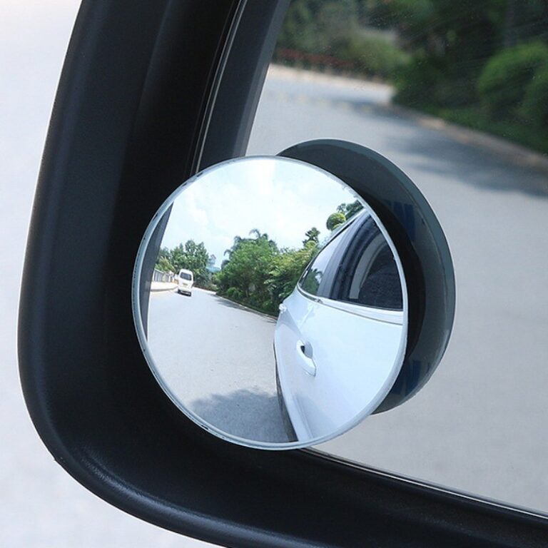2pcs Infinito Espelho Retrovisor Redondo 360 Graus