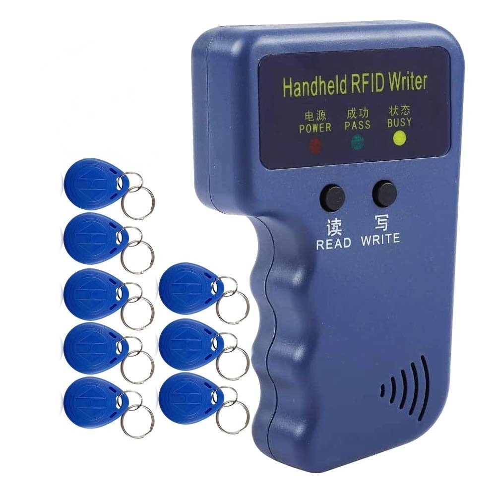 Id Portátil Réplica Indução 125KHz Máquina De Em Cartão Rfid Inteligente De Identificação De Baixa F