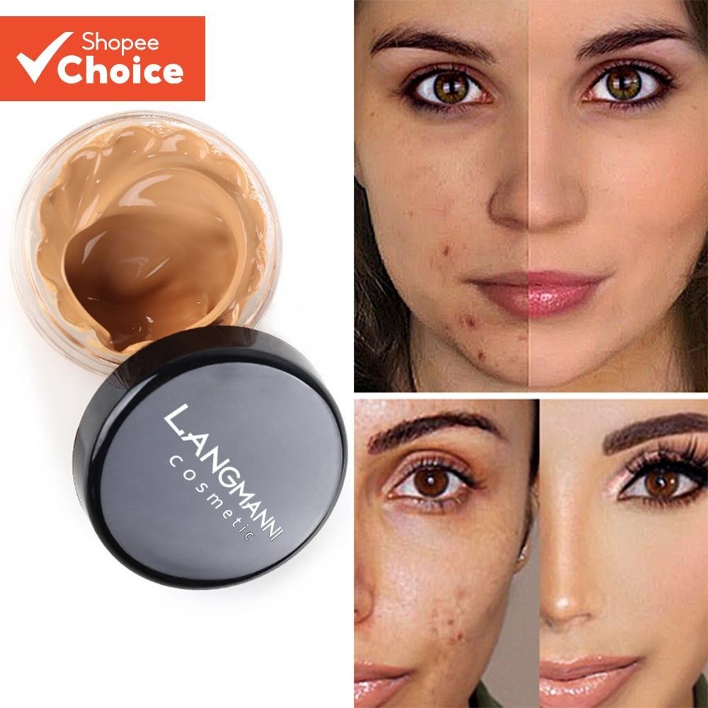 Langmanni 12ml Creme Base Corretivo Hidratante-Ilumina O Tom Da Pele , Longa Duração